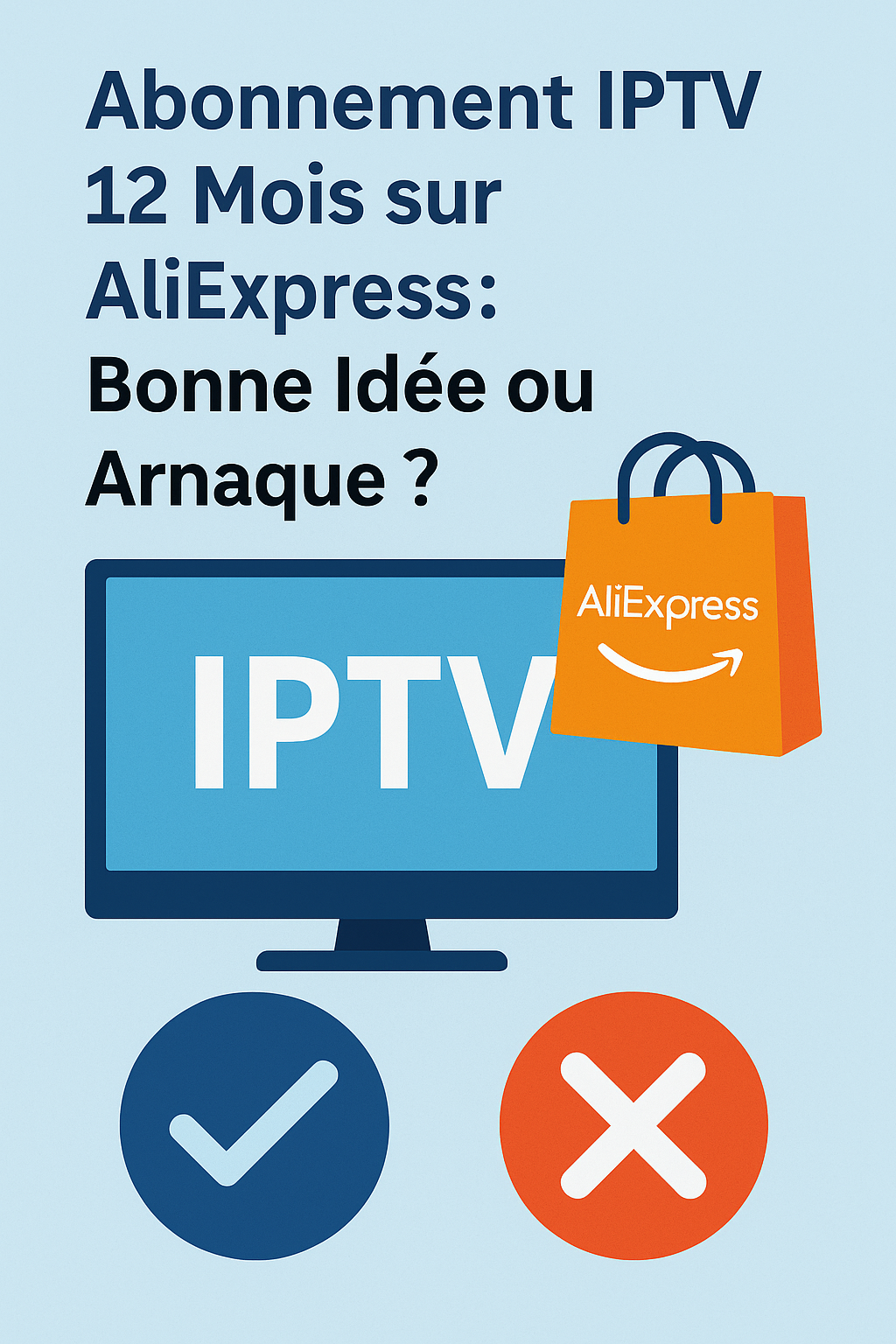 Abonnement IPTV 12 Mois AliExpress