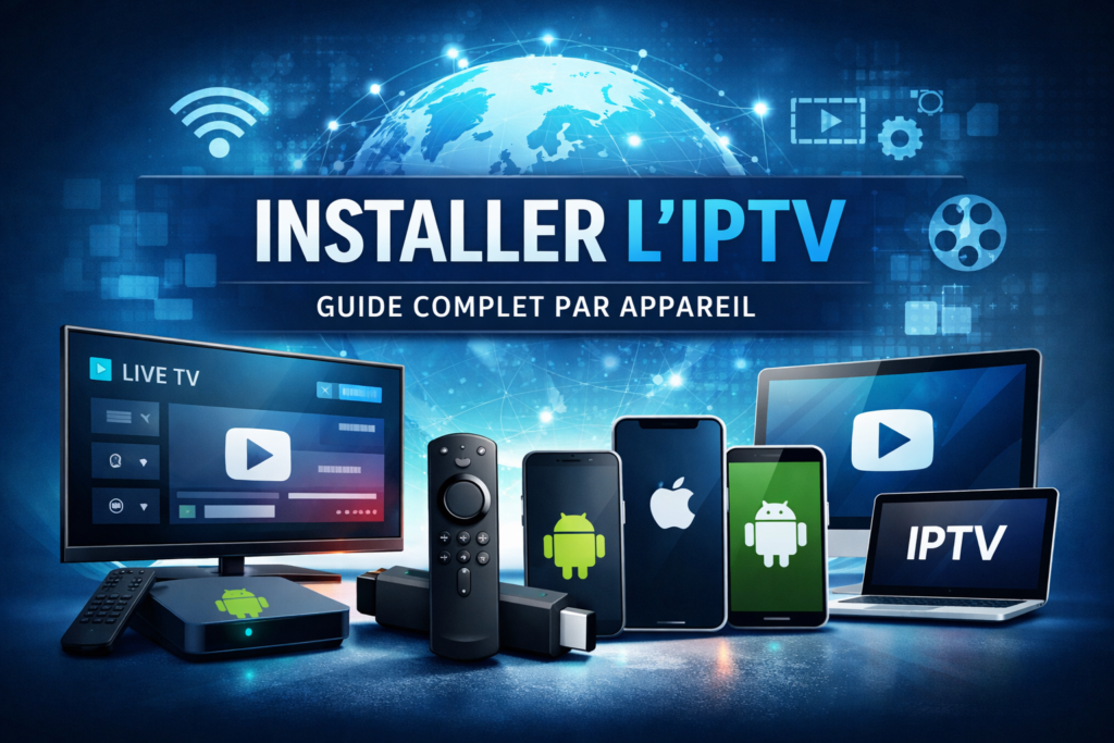 installer iptv tous les appareils